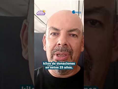 Sergio Rojas, responsable del Tren Solidario, que viaja rumbo a Tucumán y hace parada en San Nicolás