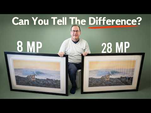 How many PIXELS PER INCH do you need to make large prints?  Real world results!