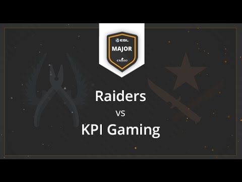 Raiders vs. KPI Gaming [Train] Semifinal - ESL Major CS:GO Invierno 2016