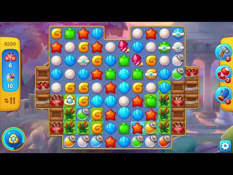 [FISHDOM Walkthrough] Level 6500 Hard (Qua màn - Fishdom)