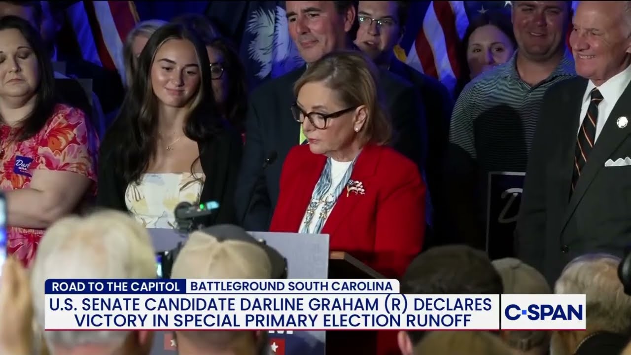 Video: Darline Graham Wins SC GOP Senate Runoff, Attacks Opponent Andrews as Radical