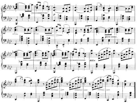 [Cziffra György] Brahms: Waltz in As-major Op.39 No.15