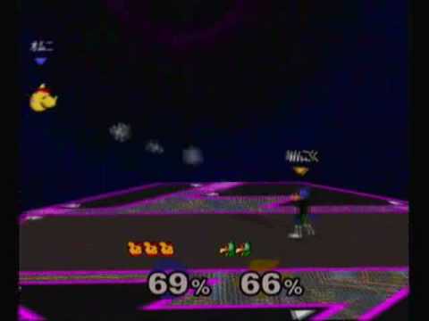 SSBM 120108 - Omniswell (Pichu) vs Ankoku (Falco) 1