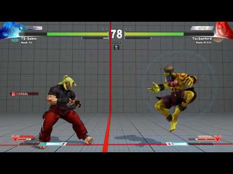 SFV~ Dhalsim (TS-Sabin) vs. Ken (TscSanford) HD