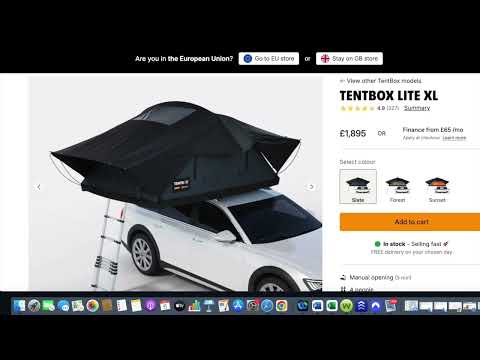 Full Cost Breakdown | TentBox XL Lite, Trailer & All Accessories (Real Spend)
