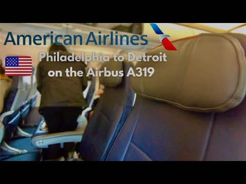 YouTube thumbnail for American Airlines Airbus A319