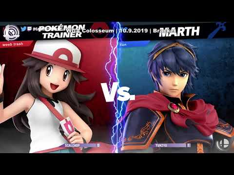 Scalchop (Pokemon Trainer) vs. Yunzyu (Marth) - WGA Colosseum 24 - Winners R1