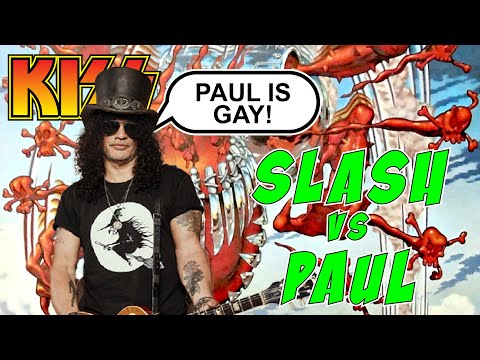 Paul Stanley VS Slash - Paul tried to tell Axl Rose how to write a Guns N' Roses song