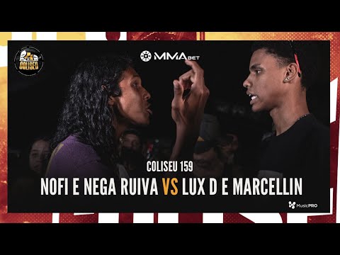 NEGA RUIVA (MG) E NOFI X MARCELIN E LUX D - BATALHA DO COLISEU - EDIÇÃO 159
