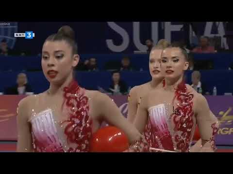Group Spain 2 Balls 3 Ribbons Final World Cup Sofia 2023