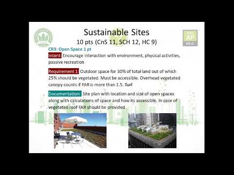 Sustainable Sites LEED AP BD+C, Green Associate