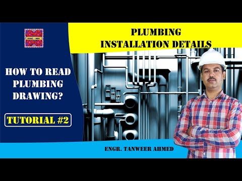 How to Read Plumbing Drawing 1 Plumbing Symbols on Plans in Urdu