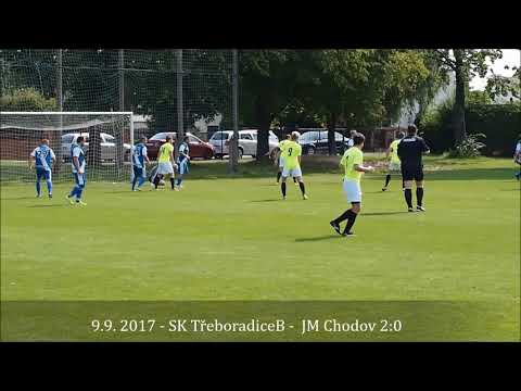 SK TřeboradiceB - JM Chodov 2:0 (1:0)
