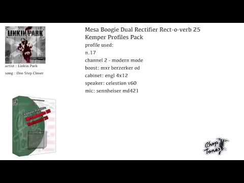 Kemper Profiles: Mesa Boogie Rectoverb 25 - One Step Closer  (Linkin Park Cover - Reamp)