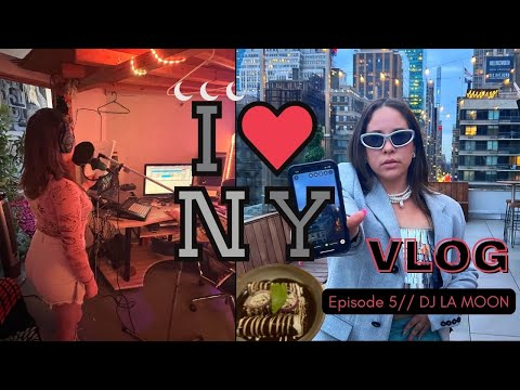 MY NYC TRIP// EP 5 VLOG DJ la Moon
