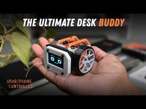 Small Robot Car Design 🤖 This Tiny Desk Robot Transforms into an RC Car!・ STL File for 3D ...