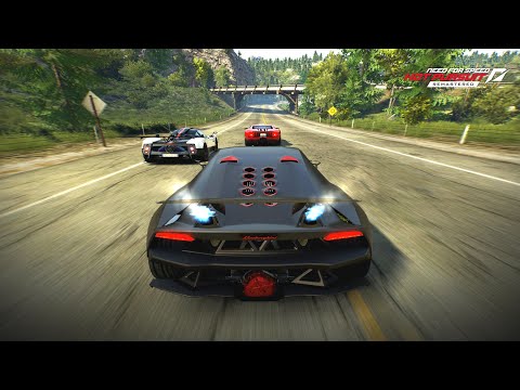 Need For Speed: Hot Pursuit Remastered | Lamborghini Sesto Elemento Intense Police Chase!