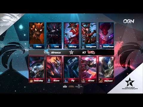 KT vs AFS Game 2 Highlights - KT ROLSTER vs AFREECA FREECS - LCK Week 11 - SPRING 2016