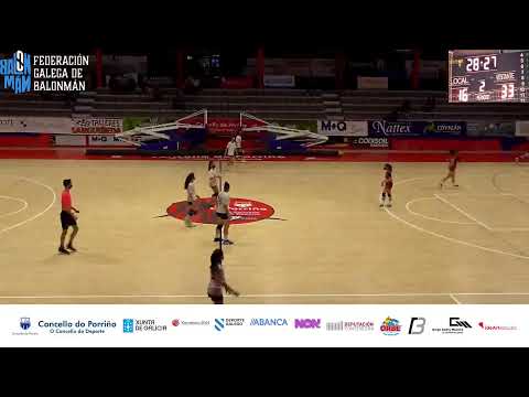 Xuvenil Feminino. Play Off. Gr. 1. Jor. 1. Bm. Cañiza - Atl. Guardes