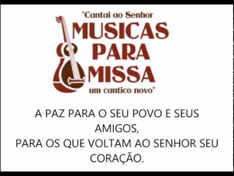 SALMO 84 (85) - MOSTRAI-NOS, Ó SENHOR, VOSSA BONDADE, E A VOSSA SALVAÇÃO NOS CONCEDEI! (Músicas para Missa) - CATÓLICA