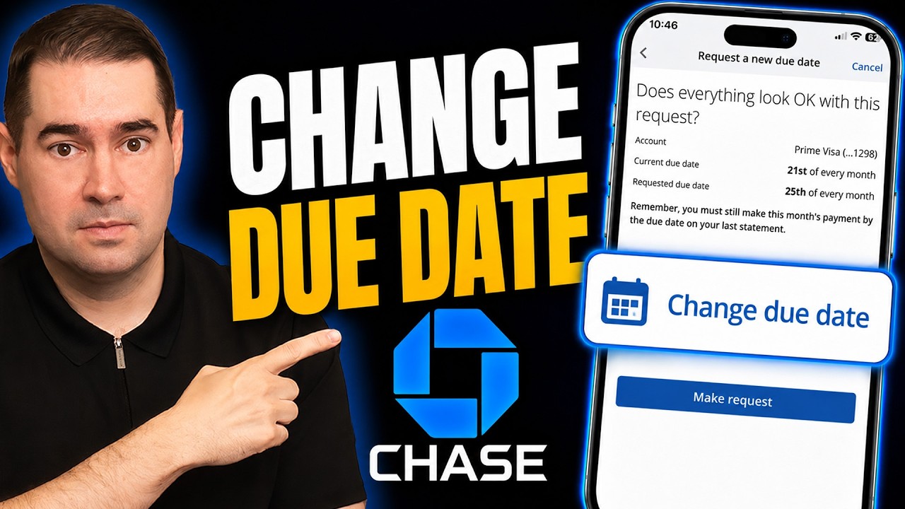 How to Request a NEW Due Date on a Chase Credit Card