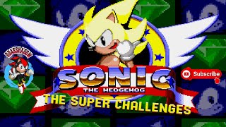 Sonic The Super Challenges - Island Dash (Super Sonic) • Sonic Classic