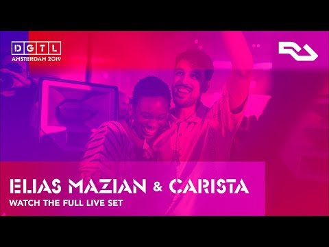ELIAS MAZIAN B2B CARISTA | Live set at DGTL Amsterdam 2019 - Gain by RA stage