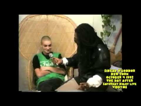 Sinead O'connor Talks The Day After Ripping Picture Of the Pope on SNL