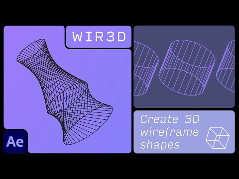 WIR3D for After Effects