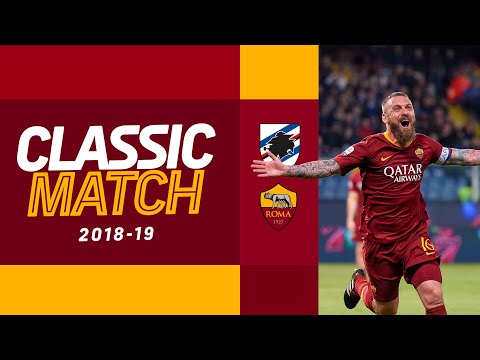 L’ULTIMO GOL DI DE ROSSI 💪 💛❤️ | SAMPDORIA - ROMA 2018/19 | Classic match highlights