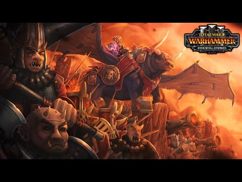 CHAOS DWARFS Legendary Lords - Drazhoath the Ashen & the Legion of Azgorh - Total War Warhammer 3