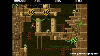 [Sega Megadrive] Rick Dangerous DX (indie game)