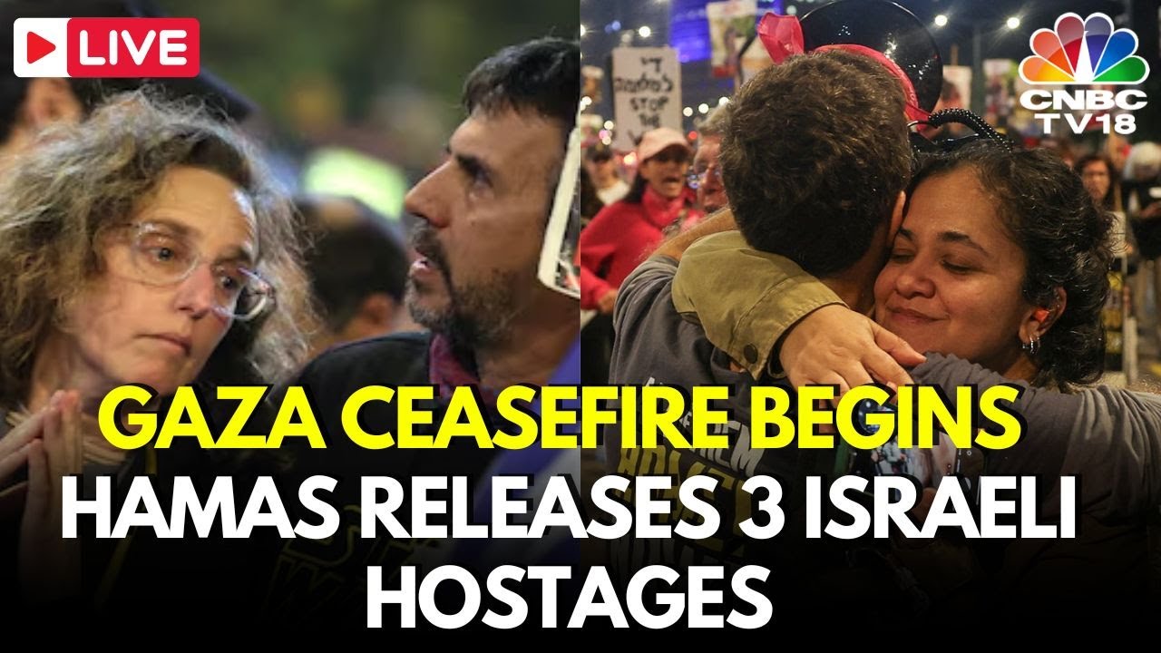 LIVE: Gaza Ceasefire Begins | Hamas Releases First Israeli Hostages | Israel-Hamas Ceasefire | N18G