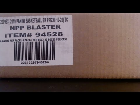 eBay 1/29/20 - Panini Prizm Basketball Blaster Case Break