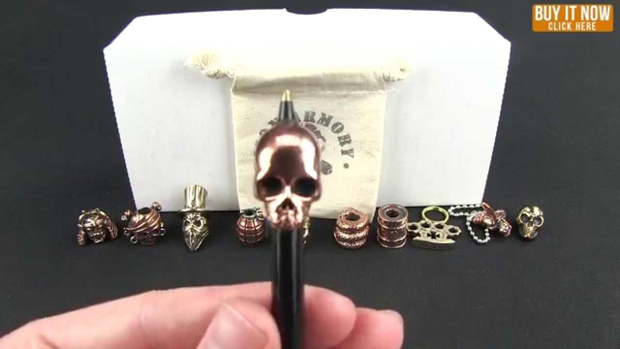 Lion ARMory Classic Skull Bead Copper