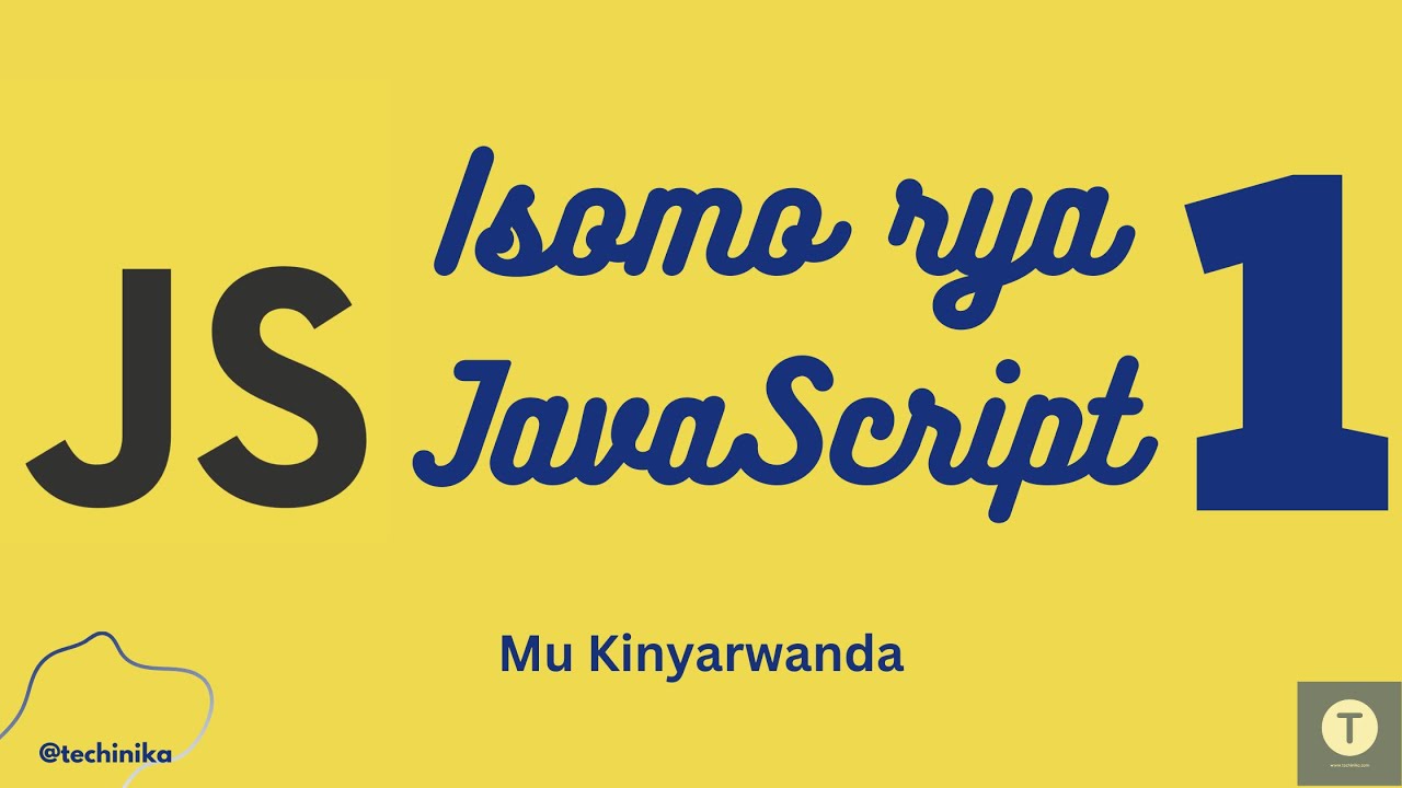 Thumbnail for Javascript ni iki? Javascript imaze iki?