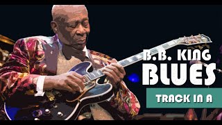 B.B. King Style Slow Blues Guitar Backing Track Jam in A
