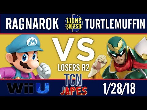 TCNJapes 4 - RagnaroK (Captain Falcon, Mario) vs Turtlemuffin (Captain Falcon) - Smash 4 Losers R2