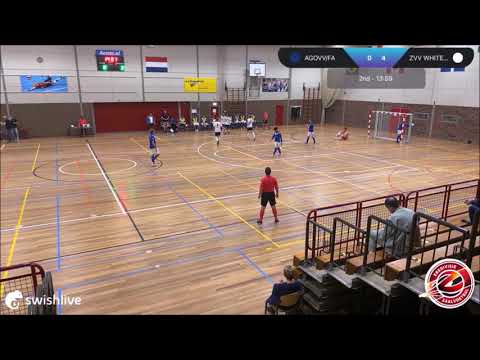 Eredivisie Zaalvoetbal samenvatting AGOVV/Futsal Apeldoorn - ZVV White Stones 04-09-2020