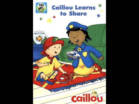 Opening to Caillou: Caillou Learns to Share 2016 DVD - YouTube