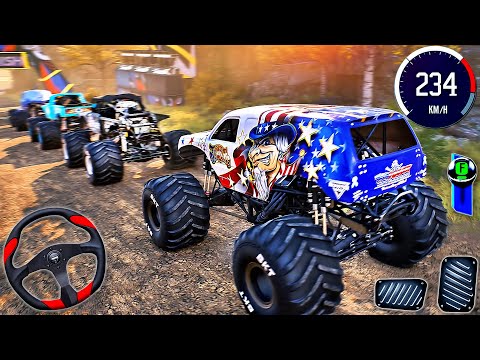 Monster Truck Racing Offroad - 4x4 Derby Mud and Rocks Driver Monster Jam Showdown - PC GamePlay #3