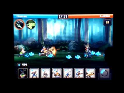 Crystal War for iPhone/Touch Hands-on Movie : Road to forest II Stage
