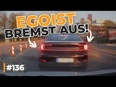 Lebensmüde Radfahrer, Verkehrsinsel mitgenommen und an Tanzen an der Ampel | #GERMAN #DASHCAM | #136