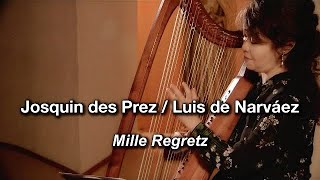 Download lagu Mille Regretz｜Josquin des Prez / Luis de Narváez｜Renaissance harp｜Marie Nishiyama｜ルネサンスハープ　西山まりえ mp3