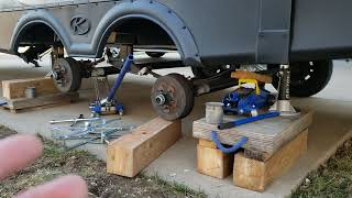 changing 2 camper/trailer tires at a time Keystone Bullet