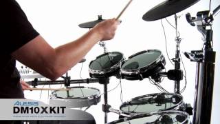 Video thumbnail for Alesis DM10 X Professional Six-Piece Electronic Drum Kit at Soundsliveshop.com by SoundsLiveShop