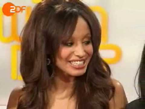 The very first Amelle Berrabah/Sugababes 3.0 TV interview (Wetten Das, Germany, January 2006)