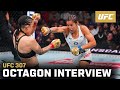 Julianna Peña Octagon Interview UFC 307