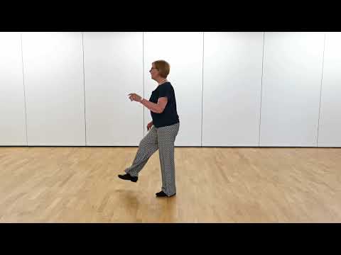 Down On Your Uppers - Line Dance (erste Wand ohne Musik)