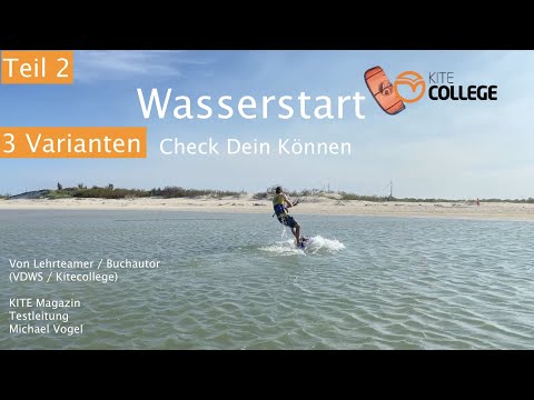 Kite college for kite beginners 3 ways to start #learn waterstart